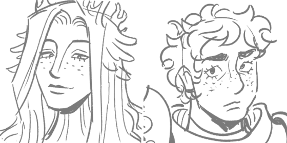 Matching icons of a mushroom queen briefly possessing a knight. This complex of an animation would cost more than the Paolo to the left.
